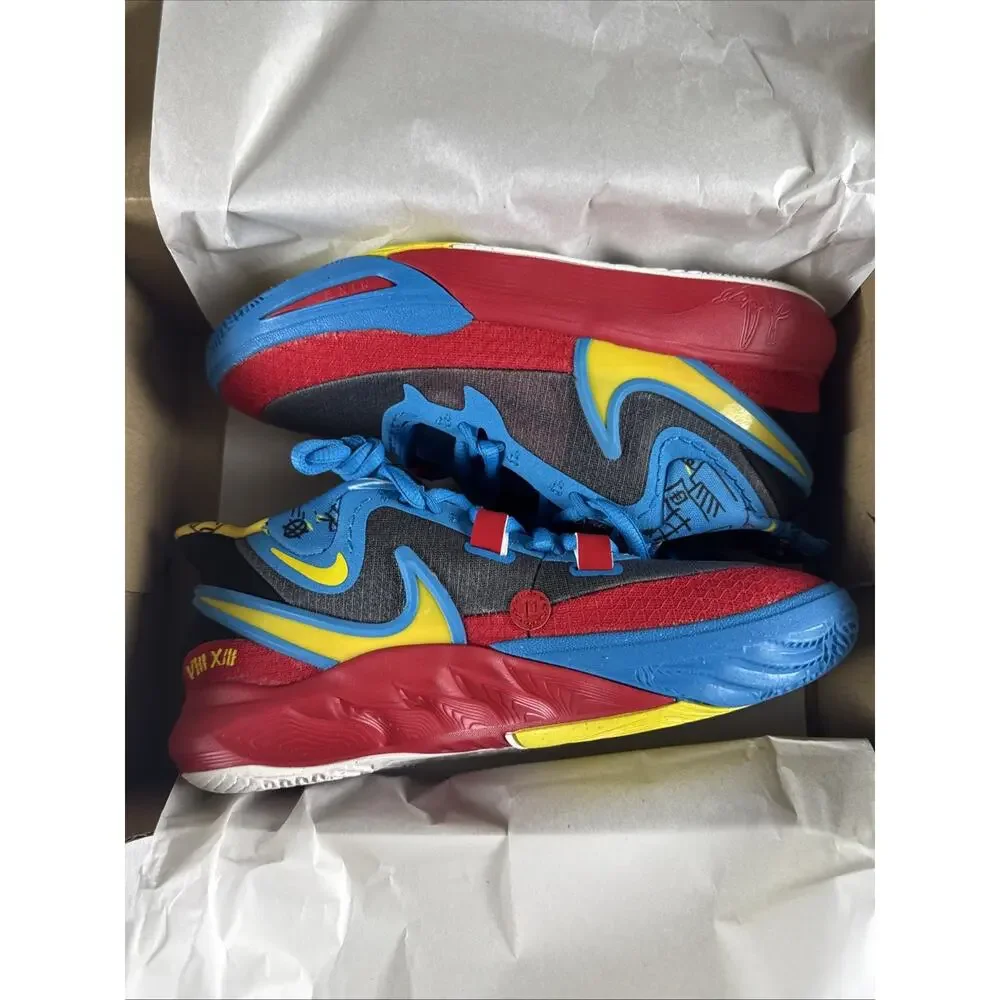 Nike Kyrie 8 GO SE GS Black Tour Yellow DQ8080-012 Youth Size 5Y w/ Box